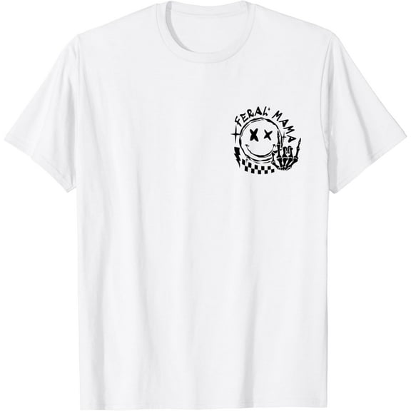 Sam Soft Somebody'S Feral Mama T-Shirt