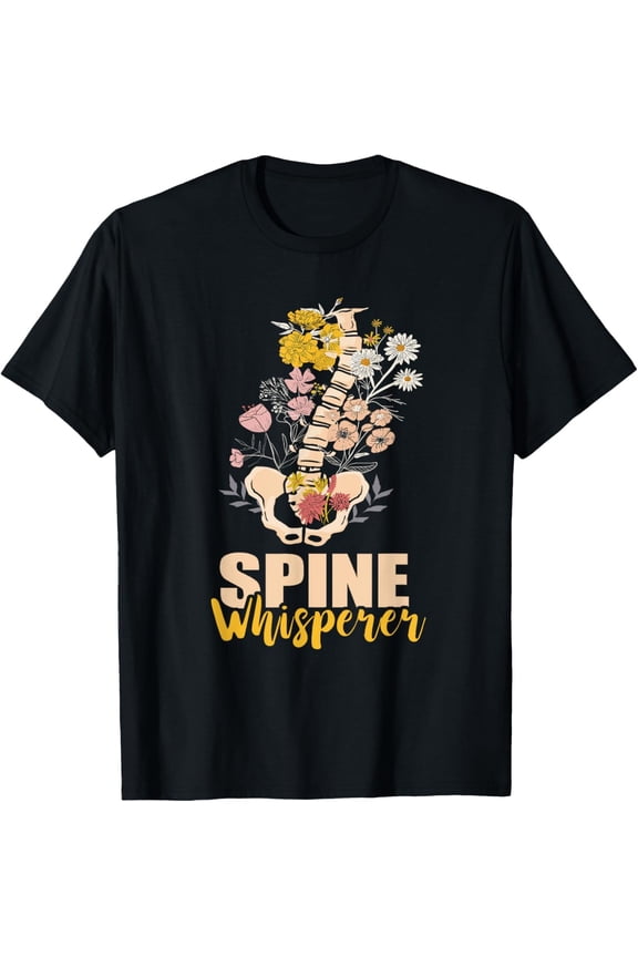 Spine Whisperer Relief Chiropractor Chiropractic Assistant T-Shirt All Size S-5XL