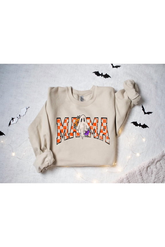 Spooky Mama Sweatshirt, Mama Sweater, Spooky Mom Sweatshirt, Party Sweater, Fall Mama Sweatshirt, Mom Gift