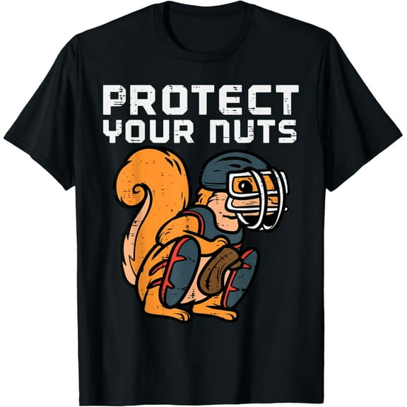 Sam Soft Squirrel Baseball Catcher Protect Your Nuts Men T-Shirt Full Size S-5Xl