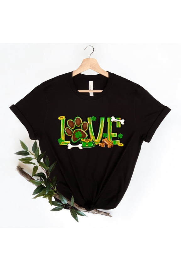St Patrick's Day Paws Shirt, Paw Print Shirt, Dog Paw St Paddys Day Shirt Gift For Dog Lover, St Patrick's Day Gift, St Patrick's Woman Shirt All Size S-5XL