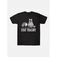 thumbnail image 1 of Sam Soft Stay Trashy Possum - Stay Trashy - T T-Shirt Pattern, C Full Size S-5XL, 1 of 5