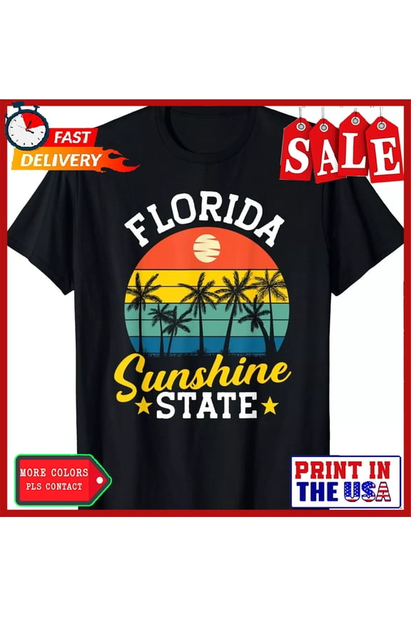 Summer Beach Lover Florida Sunshine State Gift Unisex T-Shirt