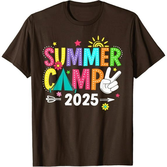 Sam Soft Summer Camp 2025 Camping Campfire Summer Vacation Unisex T-Shirt Full Size S-5XL