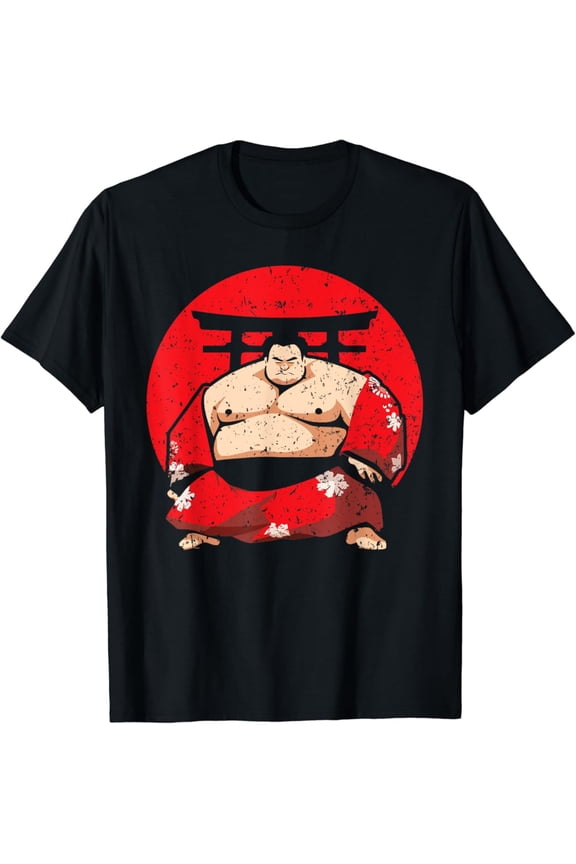 Sumo Wrestler Japanese Wrestling Wrestle Sumo Wrestling T-Shirt, Gift For Friend, Full Size S-5Xl