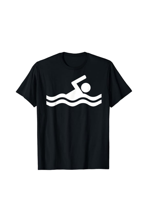 Swimming Logo T-Shirt Unisex Cotton Tee Full Size S-5XL