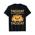thumbnail image 1 of Sam Soft TACOCAT Spelled Backward Is TACOCAT - I Love Cats And Tacos T-Shirt, 1 of 5