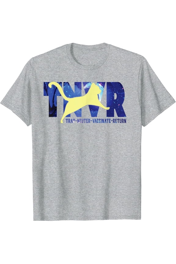 TNR Trap Neuter Return Feral Cat Advocate Cat Lover T-Shirt