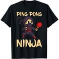 thumbnail image 1 of Sam Soft Table Tennis Ping Pong Ninja Lover T-Shirt Full Size S-5Xl, 1 of 5