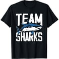 thumbnail image 1 of Sam Soft Team Sharks Teeth Animal Lover Shark T-Shirt, 1 of 5