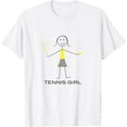 thumbnail image 1 of Sam Soft Tennis Design Women, Girl Tennis Player T-Shirt Full Size S-5Xl, 1 of 4
