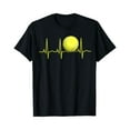 thumbnail image 1 of Sam Soft Tennis Heartbeat Shirt Tennis T-Shirt For Players & Coaches T-Shirt Unisex Cotton Tee Full Size S-5XL, 1 of 5