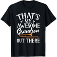 thumbnail image 1 of Sam Soft Thats My Awesome Grandson Out There Trombone Player Band T-Shirt, 1 of 5