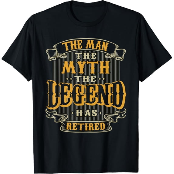 Sam Soft The Legend Has Retired Vintage Style Retirement For Men Male T-Shirt