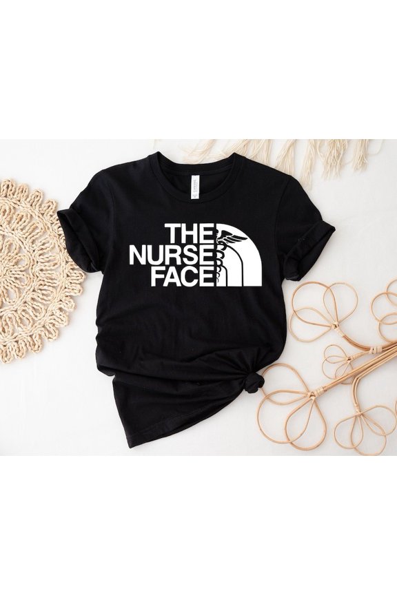 The Nurse Face Shirt, Nurse Crewneck , Er Nurse ,Nursing ...