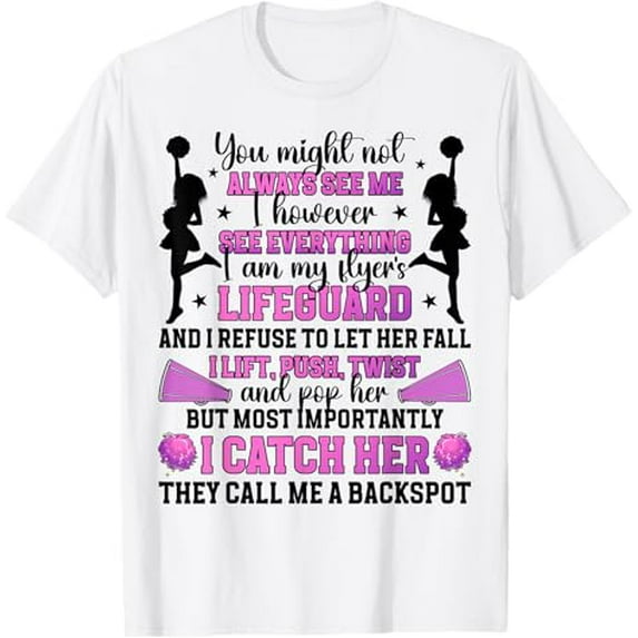 Sam Soft They Call Me Cheer Backspot Cheerleader Backspot T-Shirt Full Size S-5Xl