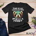 thumbnail image 1 of Sam Soft This Is My Human Costume Im Really A Ferret T Shirt Polecat Unisex T-Shirt, 1 of 5