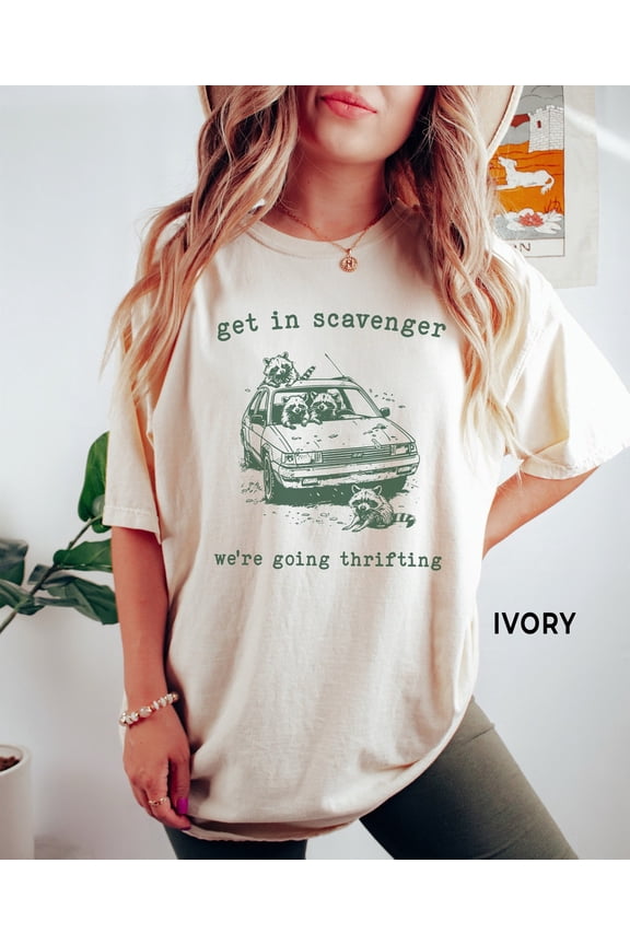 Thrifting Vintage Shirt, Thrift Estate Garage Sale Tshirt, Antiquing Flea Market Tee, Shopping Her Full Size S-5XL