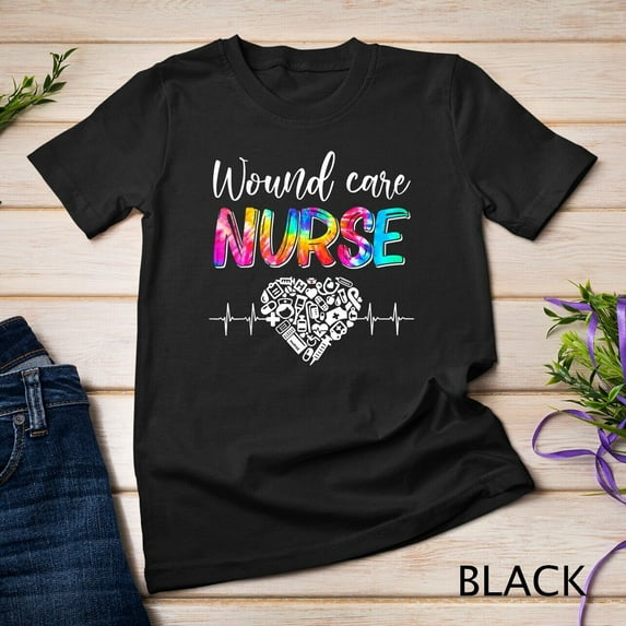 Sam Soft Tie Dye Stethoscope Wound Care Nurse Day Nursing Scrub Life Unisex T-Shirt