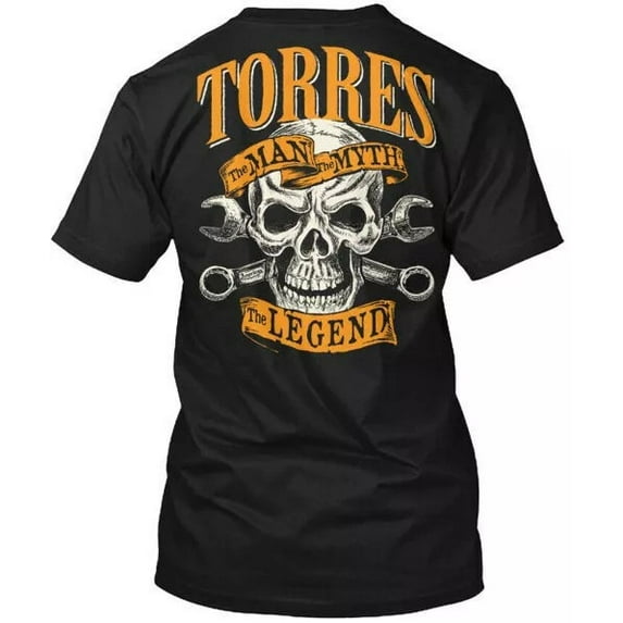 Sam Soft Torres The Man Myth Legend T-Shirt Made In The Usa Size S To 5Xl