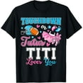 thumbnail image 1 of Sam Soft Touchdown Or Tutus Titi Loves You Cute Gender Reveal Baby T-Shirt Full Size S-5Xl, 1 of 5