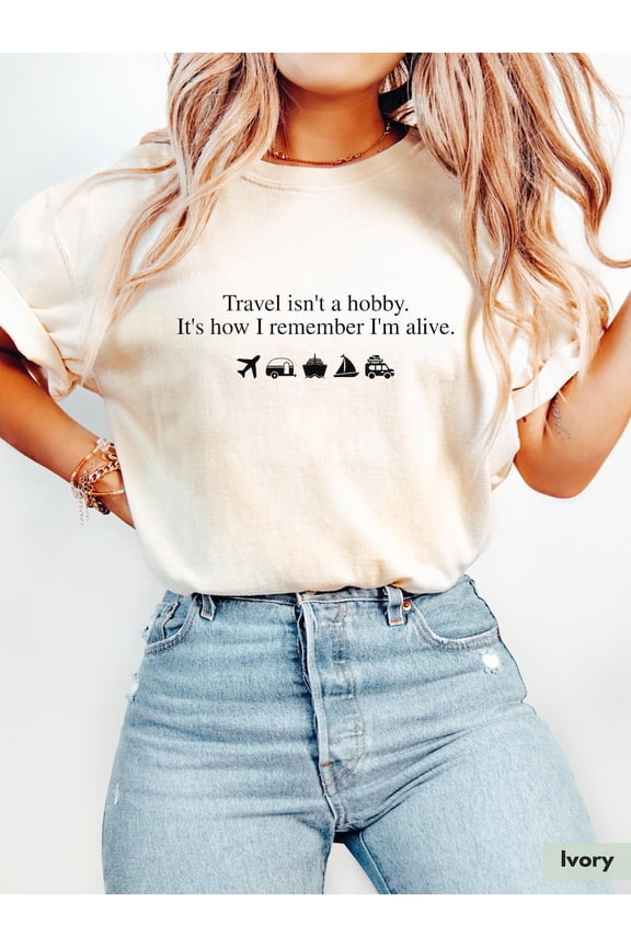 Travel Shirt for Traveler Adventure Shirt Travel Lover Gift Summer Vacation Shirt Family Trip TShirt Flight Attendant Gift