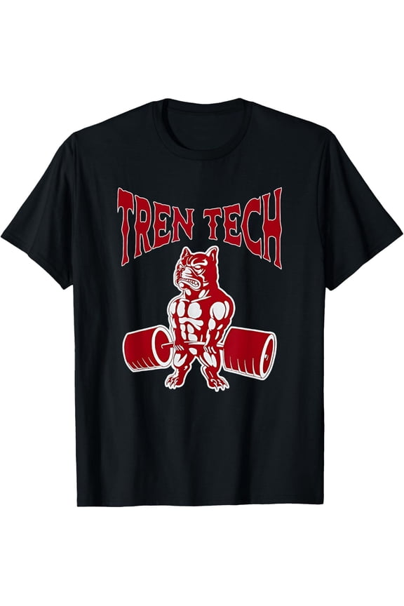 Tren Tech Gym T-Shirt All Size S-5XL