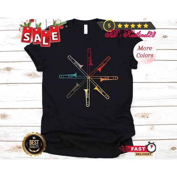 Sam Soft Trombones Shirt, Musician Gift, Musical Instrument, Trombone Lovers, Brass In..