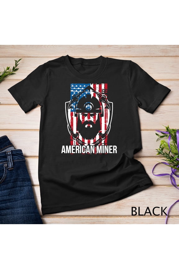 Underground Mining Jersey Gift American Coal And Gold Miner Unisex T-Shirt