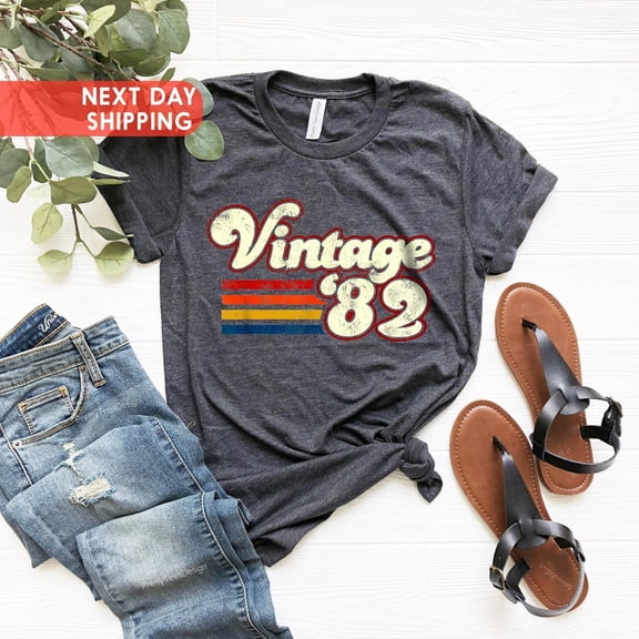 Sam Soft Vintage 1982 Shirt, 43rd Birthday Gift For Men, Retro 1982 Shirt, Born In 1982 Shirt, 43rd Birthday Gift For Woman, 1982 Vintage Shirt
