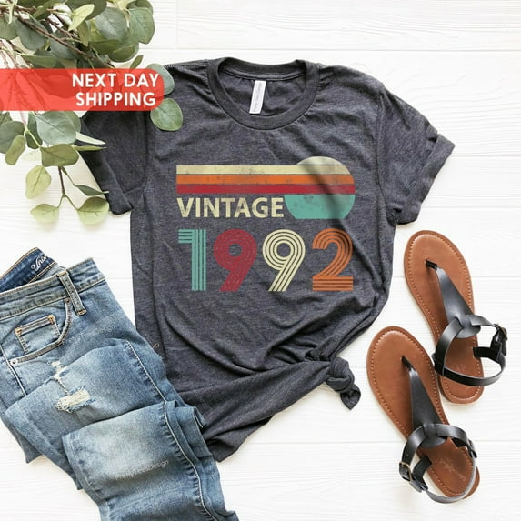 Sam Soft Vintage 1992 Shirt, 33rd Birthday Gift For Women, 1992 Retro Shirt, 33rd Birthday Woman, 33rd Birthday Gift For Men, 33rd Birthday Party