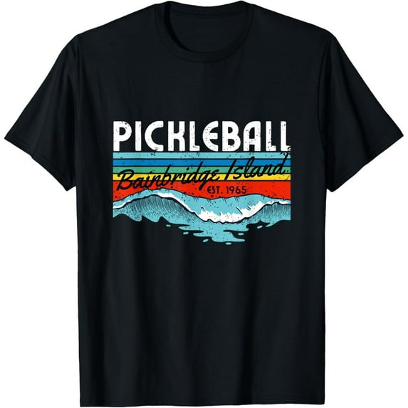 Sam Soft Vintage Bainbridge Island Pickleball Established 1965 T-Shirt All Size S-5XL