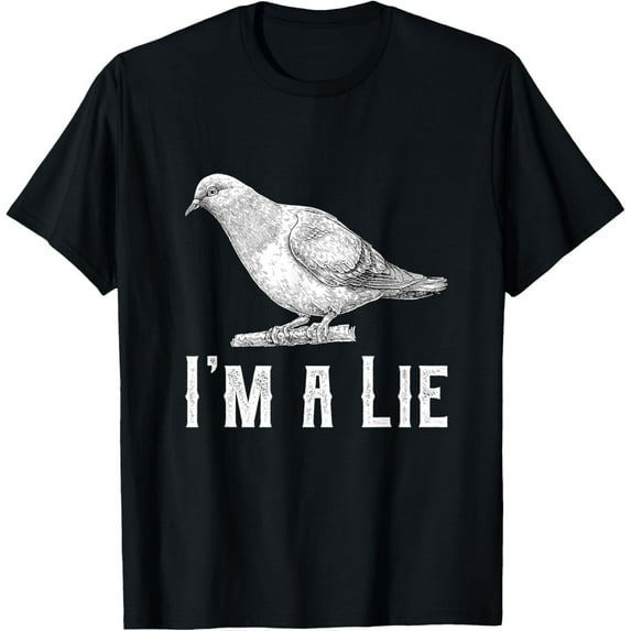 Sam Soft Vintage I Am A Lie Bird Aren't Real Spies Awesome Cute Gift T-Shirt All Size S-5XL