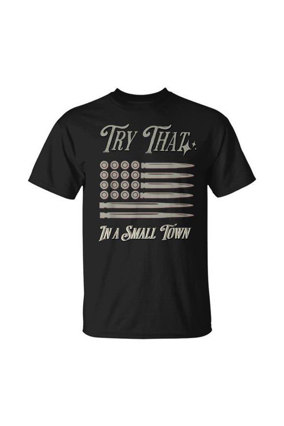 Vintage Retro Dont Try Small Town Usa Americana Unisex T Shirt