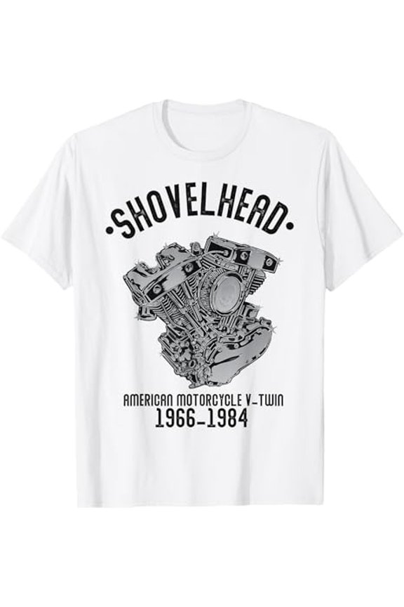 Vintage Shovelhead Motorcycle Enthusiasts Tee Shirt Gifts T-Shirt Full Size S-5Xl