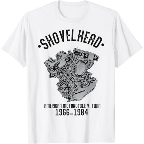 Sam Soft Vintage Shovelhead Motorcycle Enthusiasts Tee Shirt Gifts T-Shirt Full Size S-5Xl