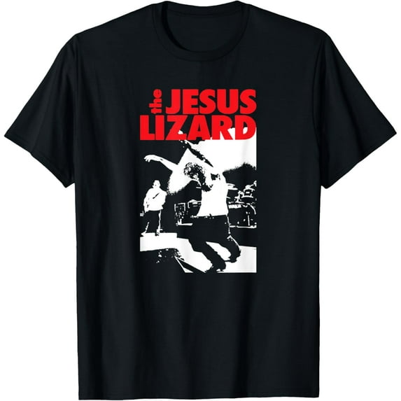 Sam Soft Vintage The Christ Lizard Retro Stripes Musician T-Shirt