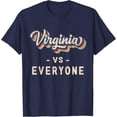 thumbnail image 1 of Sam Soft Virginia vs Everyone T-Shirt All Size S-5XL, 1 of 5