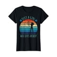 thumbnail image 1 of Sam Soft Womens Archer Shirt Just A Girl Who Loves Archery Hunting T-Shirt, Gift For Friend, Full Size S-5Xl, 1 of 5