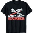 thumbnail image 1 of Sam Soft World'S Okayest Plumber Plumbing Plumber T-Shirt, Gift For Friend, Full Size S-5Xl, 1 of 5