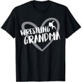 thumbnail image 1 of Sam Soft Wrestling Grandma Heart Wrestler T-Shirt, Gift For Friend, Full Size S-5Xl, 1 of 5