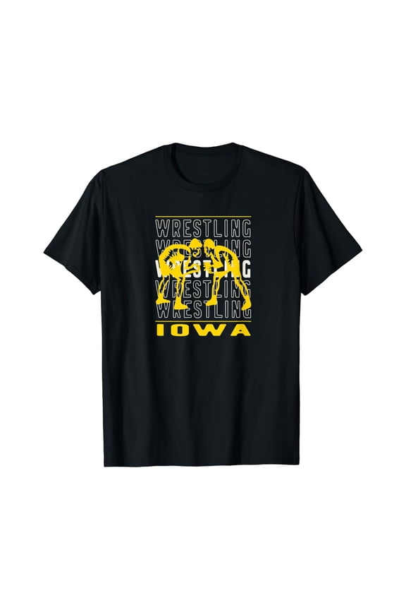 Wrestling Iowa T-Shirt, Gift For Friend, Full Size S-5Xl