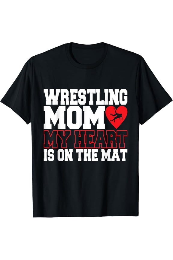 Wrestling Mom Style Freestyle Wrestling T-Shirt, Gift For Friend, Full Size S-5Xl