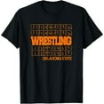 thumbnail image 1 of Sam Soft Wrestling Oklahoma State In Modern Stacked Lettering T-Shirt, Gift For Friend, Full Size S-5Xl, 1 of 5