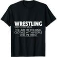 thumbnail image 1 of Sam Soft Wrestling, The Art Of Folding Clothes With People - T-Shirt, Gift For Friend, Full Size S-5Xl, 1 of 5