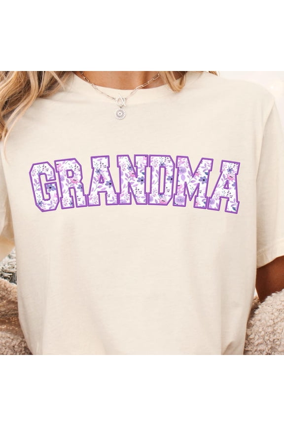 grammy New Grandma Sweater floral Gift for Grandma Grammie Crewneck great grandma Grandma Mothers Day sFull Size S-5XL
