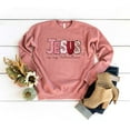 thumbnail image 1 of Sam Soft is My Love Sweatshirt, Christian Love Day Shirt, Gift For Love Day, Religion Love Day Long Sleeve, 1 of 5