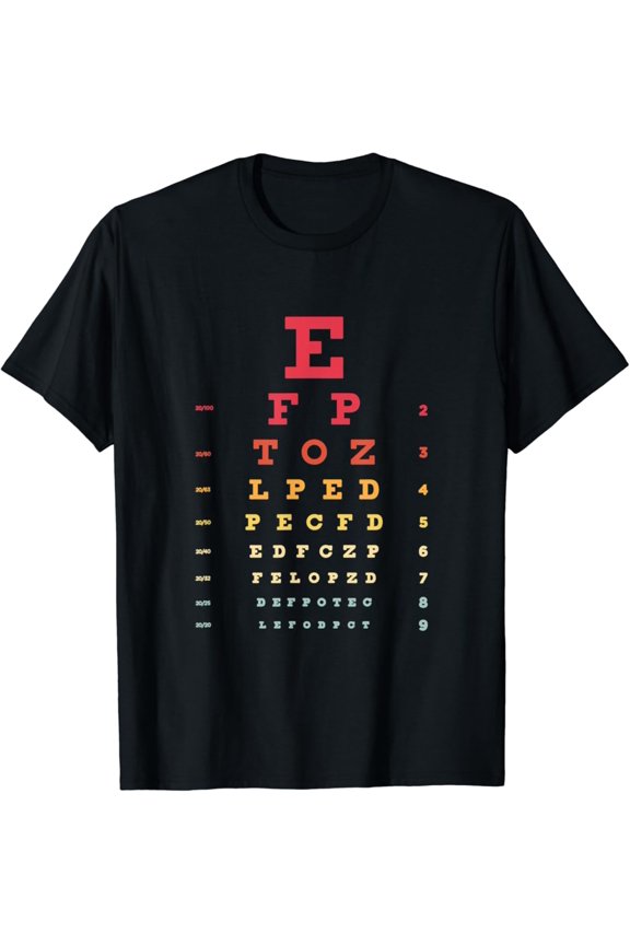 optometrist ophthalmologist retro vintage opticians optician T-Shirt