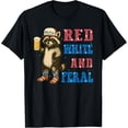 thumbnail image 1 of Sam Soft red white and feral For men Women T-Shirt, 1 of 5