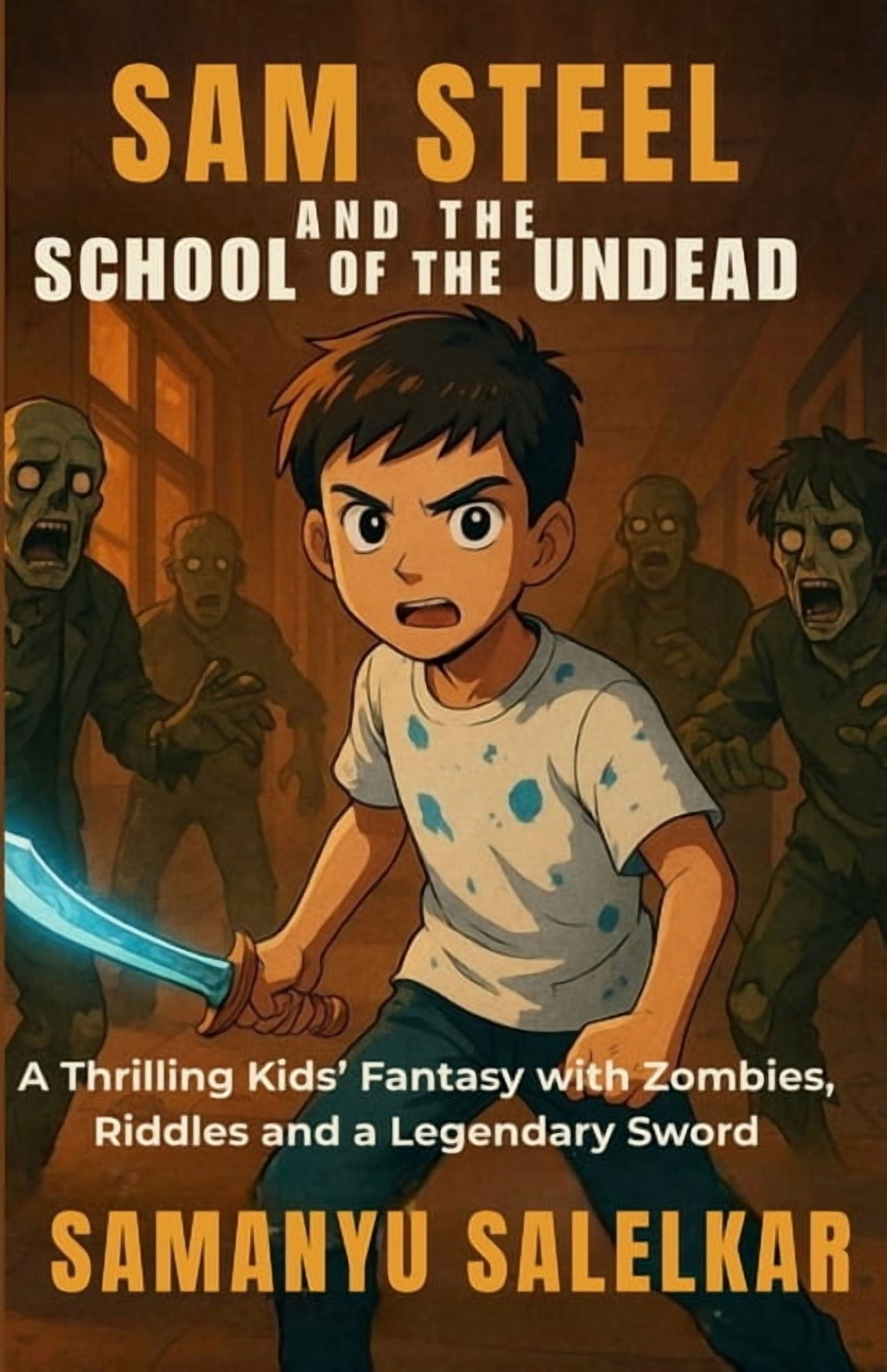 Undead Themed Riddles Sam Steel and the School of the Undead: A Thrilling Kids' Fantasy with ...